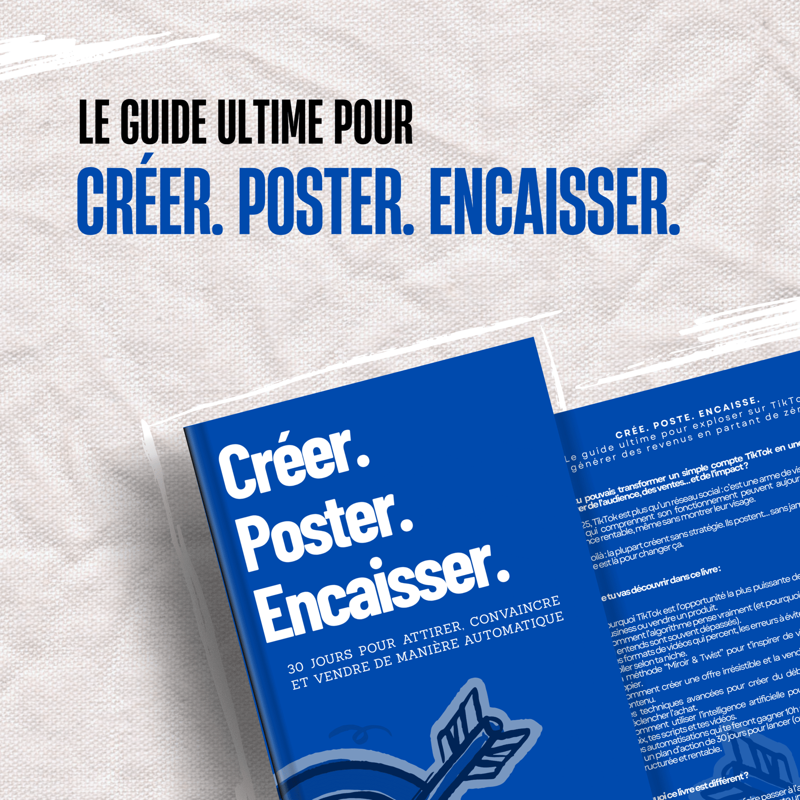 image Créer. Poster. Encaisser.